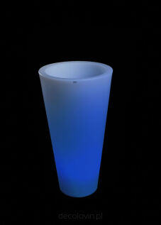 Donica podświetlana Della 75 cm | LED RGB + pilot