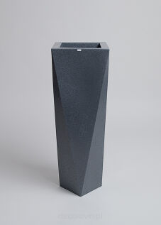 Donica Rossa 90 cm | ciemny marmurek