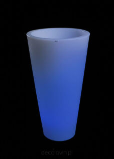 Donica podświetlana Della 90 cm | LED RGB + pilot