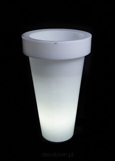 Donica podświetlana Pons 90 cm | światło zimne