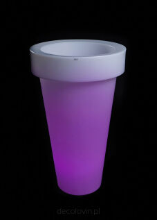 Donica podświetlana Pons 90 cm | LED RGB + pilot