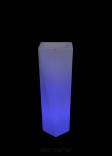 Donica podświetlana Rossa 75 cm | LED RGB + pilot