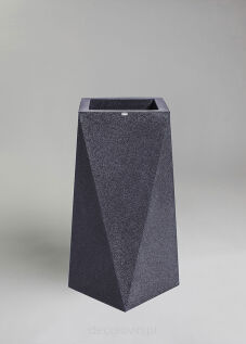 Donica Nevis 75 cm | ciemny marmurek