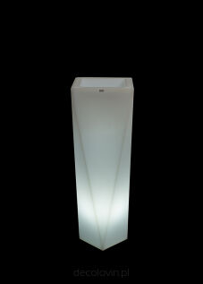 Donica podświetlana Rossa 75 cm | światło zimne