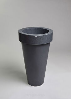 Donica Pons 75 cm | ciemny marmurek