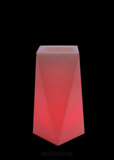 Donica podświetlana Nevis 75 cm | LED RGB + pilot