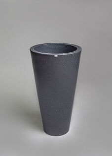 Donica Della 75 cm | ciemny marmurek