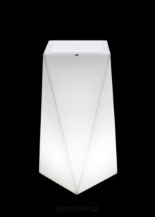 Donica podświetlana Nevis 90 cm | światło zimne