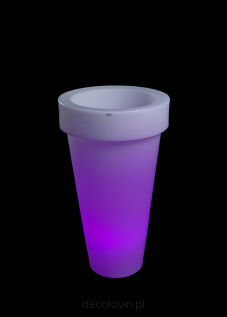 Donica podświetlana Pons 75 cm | LED RGB + pilot