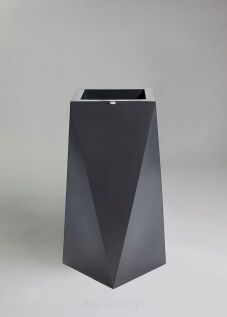 Donica Nevis 75 cm | stylowy antracyt