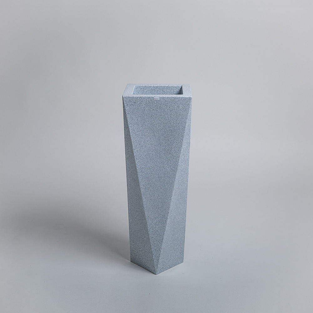 Donica Rossa 75 cm | jasny marmurek