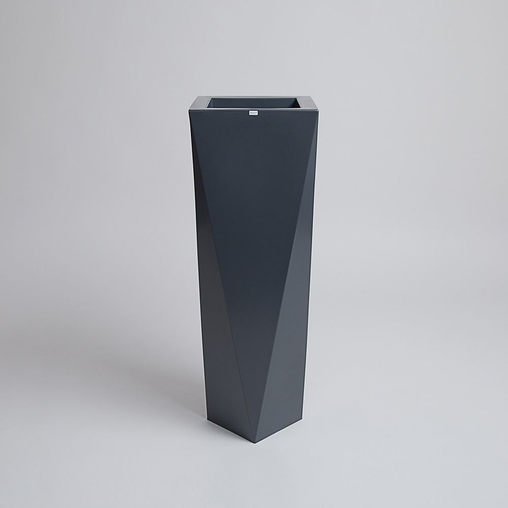 Donica Rossa 90 cm | stylowy antracyt