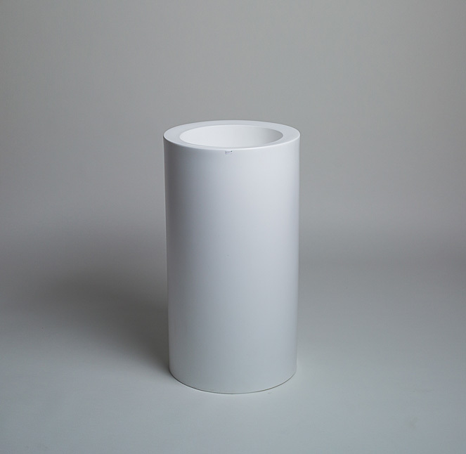 Donica Tilla 75 cm | krystaliczna biel