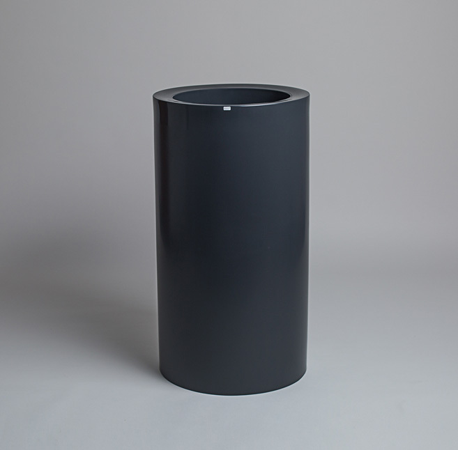 Donica Tilla 90 cm | stylowy antracyt